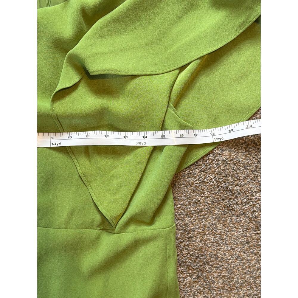 Pomander Place Pistachio Green Cape Leah Dress. Size 4 - Picture 4 of 6